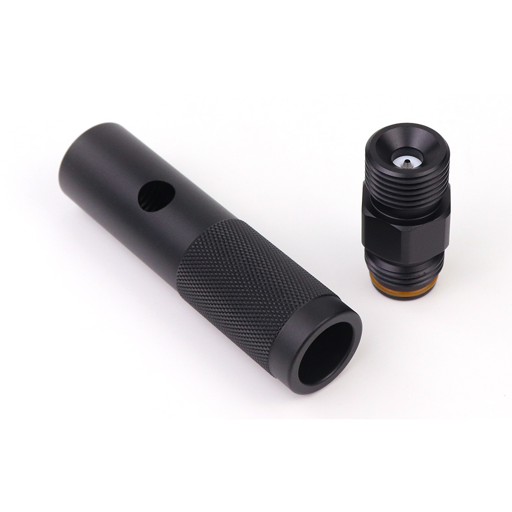 Quick Change 12g CO2 Cartridge Adapter Adaptor With Standard CO2 Tank Thread (G1/2-14 Or 0.825"-14NGO)