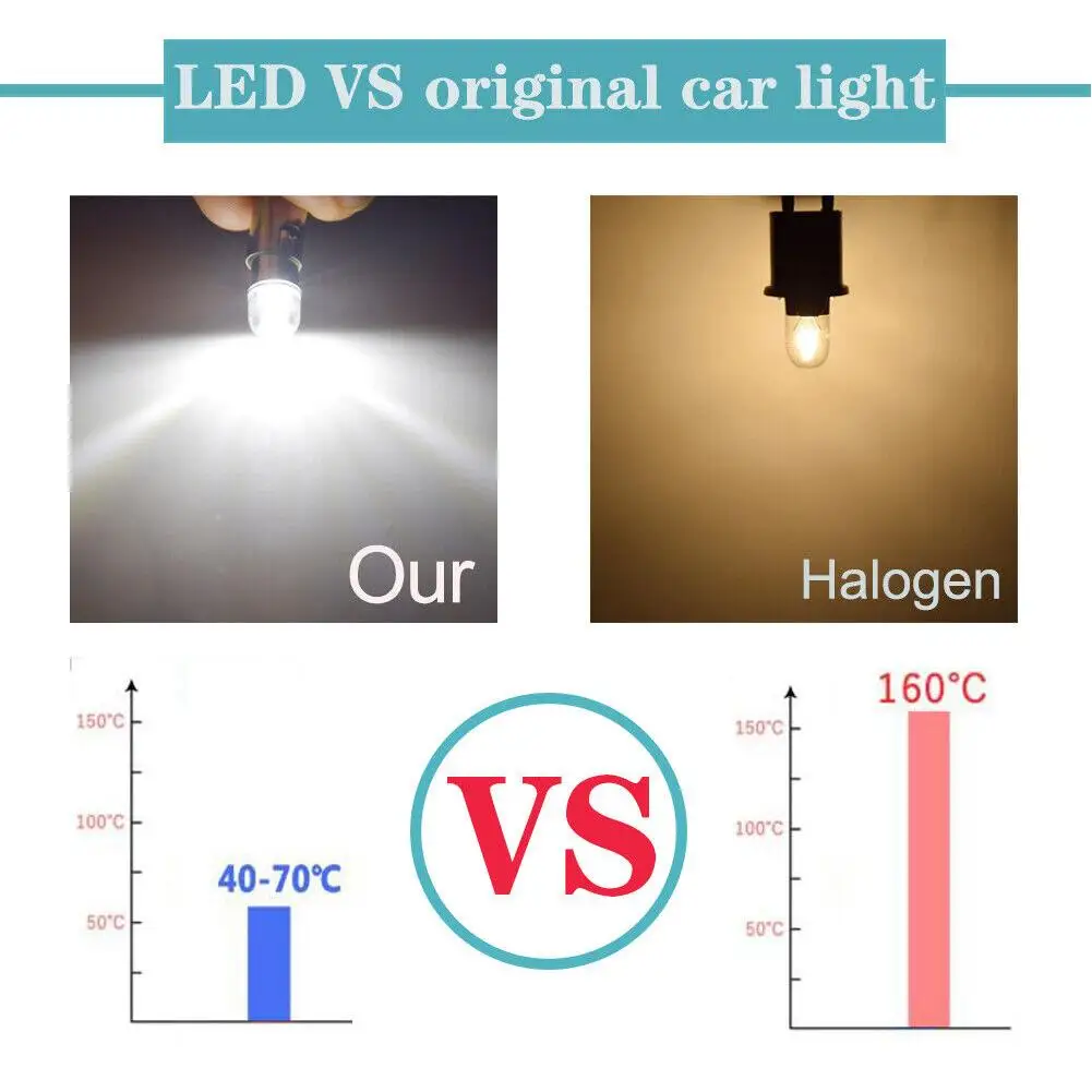 P13.5S Base LED Upgrade Bulbs White Maglite Flashlight Warm White 3000K White 6000K DC6V-12V Replacement Bulbs Torches Work Lamp