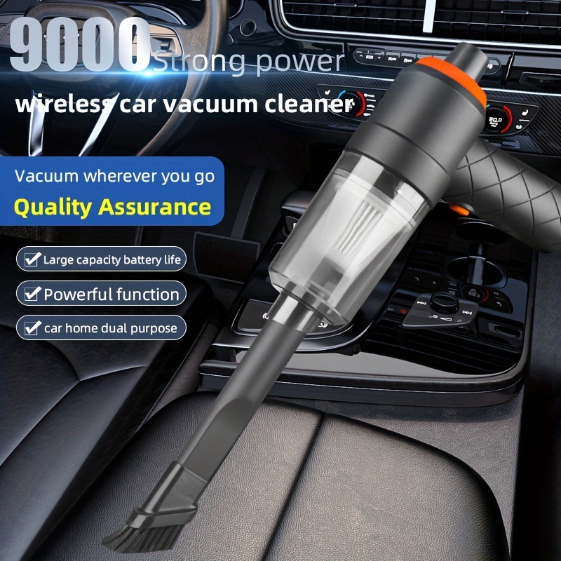 Wireless handheld vacuum, keeping your car and home clean.