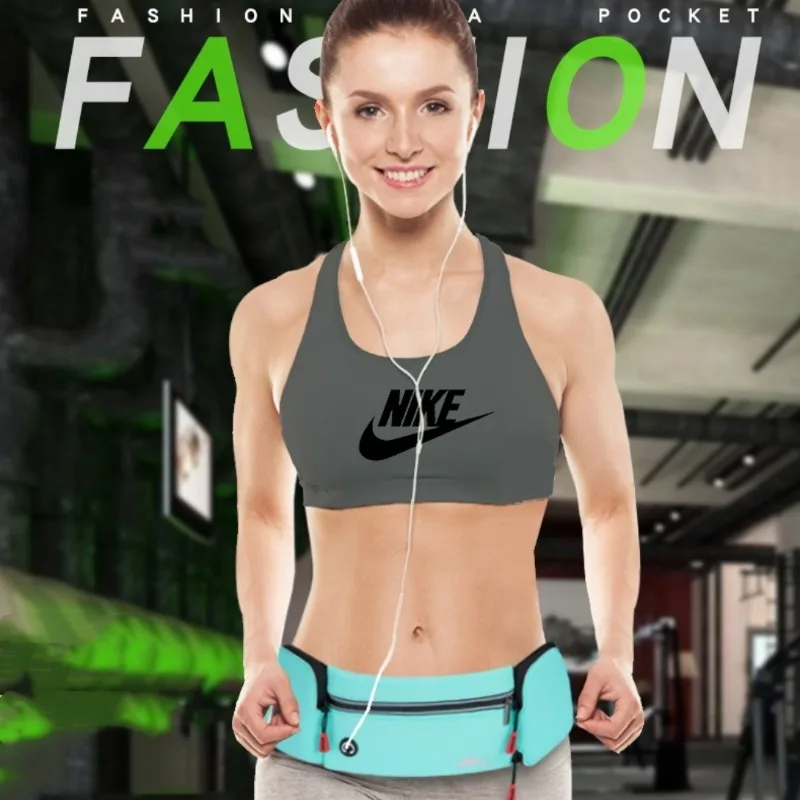 Bolsa de viaje profesional multifuncional para teléfono móvil, bolsa para botella de agua, cinturón elástico impermeable para deportes