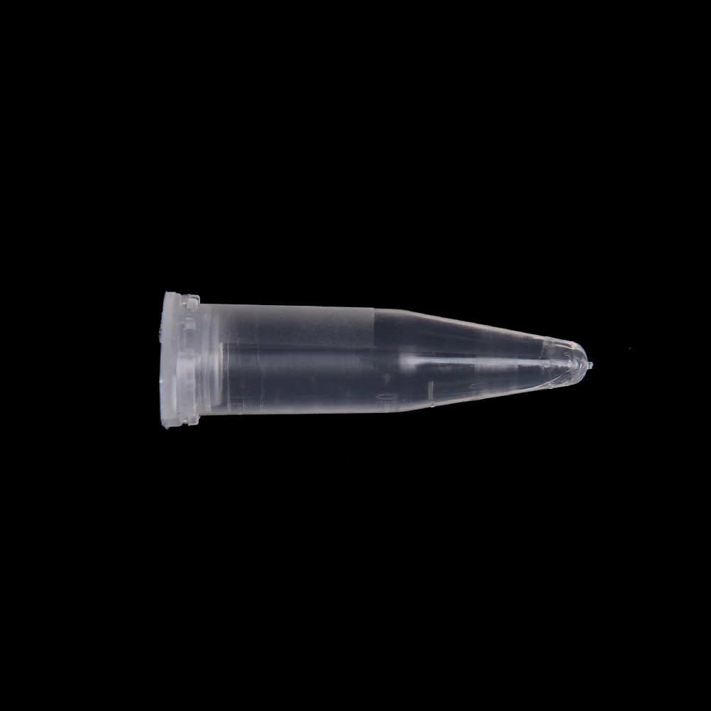 Prova di centrifuga in plastica da 50 pezzi da 1,5 ml con tappo a scatto, contenitore per fiale, forniture da laboratorio