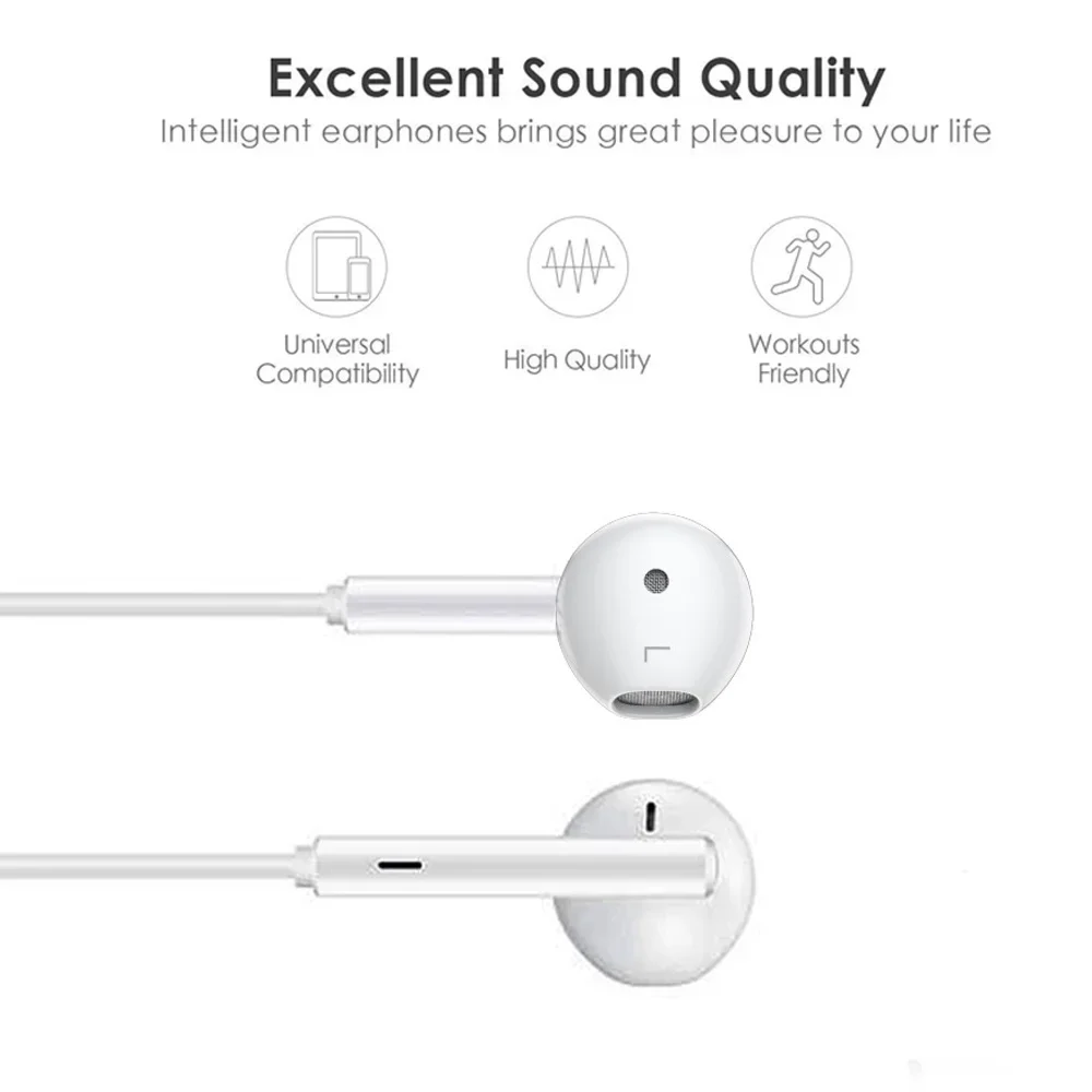 สําหรับ Apple iPhone 14 หูฟัง 13 12 11 PRO MAX XR XS X SE 7 8 6 PLUS Bluetooth In EAR หูฟังแบบมีสายโทรศัพท์อุปกรณ์เสริม