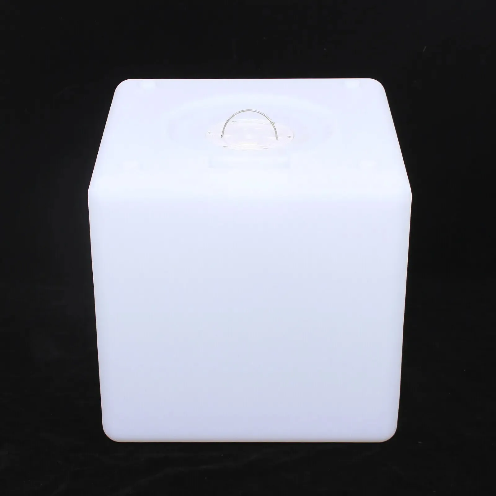 Cubo de luz LED RGB externo/interno, banco que muda de 16 cores, assento para cadeira de festa no pátio