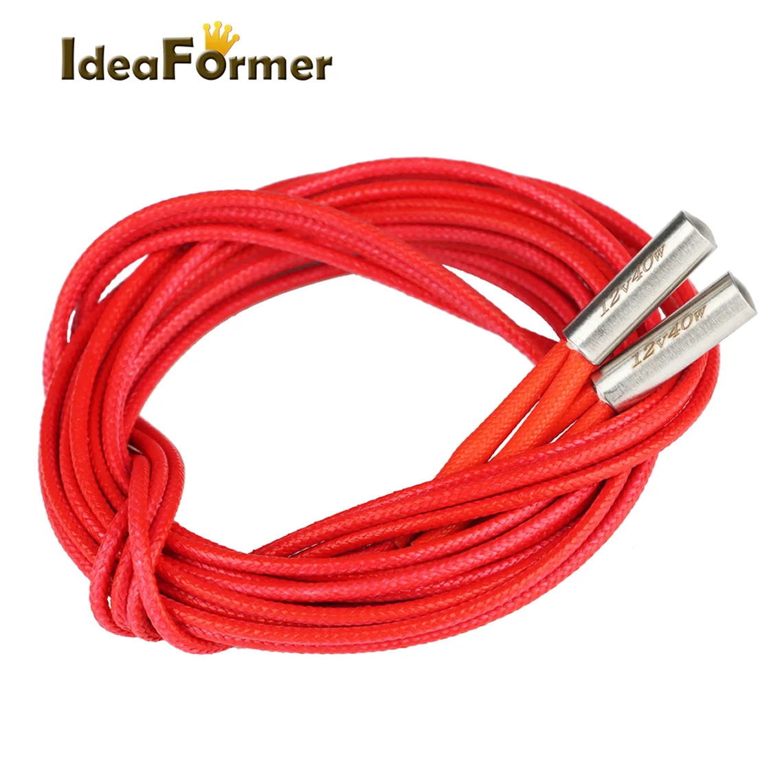 IdeaFormer 1 Cái 3D In Hộp Mực Máy 12V/24V 40W 6*20Mm 1M cho MK Mendel Reprap Máy Đùn Phần 12V 24V 40W Nhiệt Phần