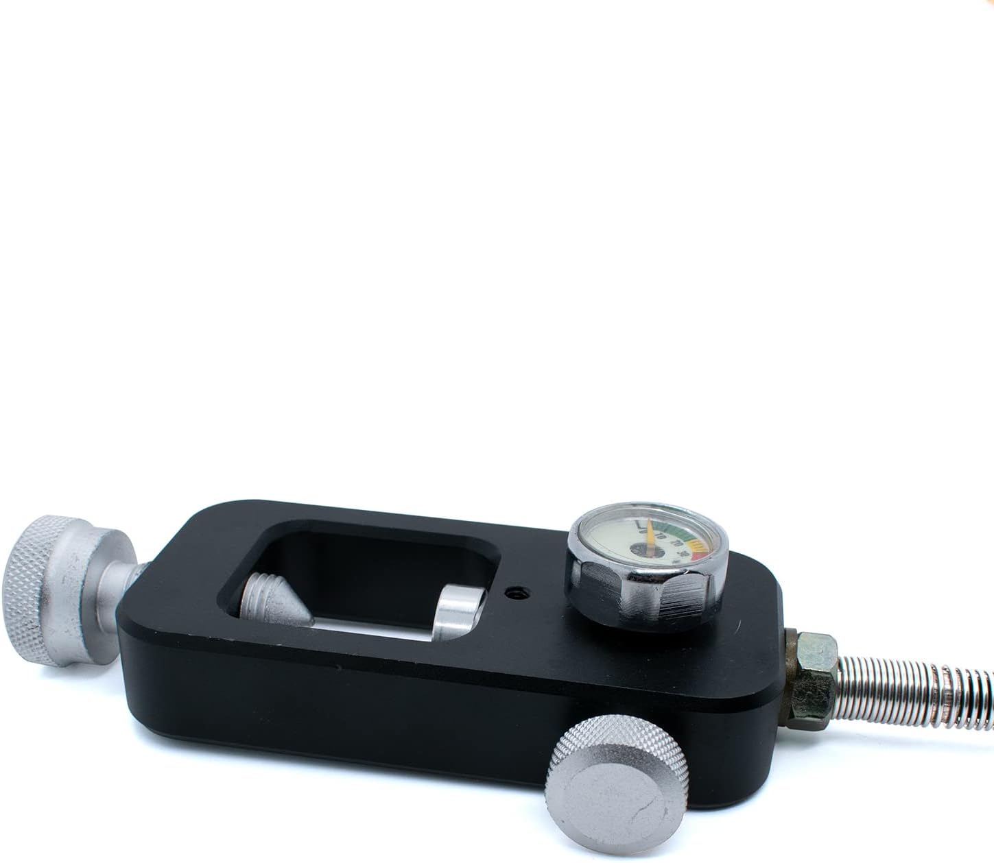 Aceare válvula regulador de cilindro de mergulho, estação de enchimento, adaptador de alta pressão, tanque hpa, adaptador de carregamento de mergulho