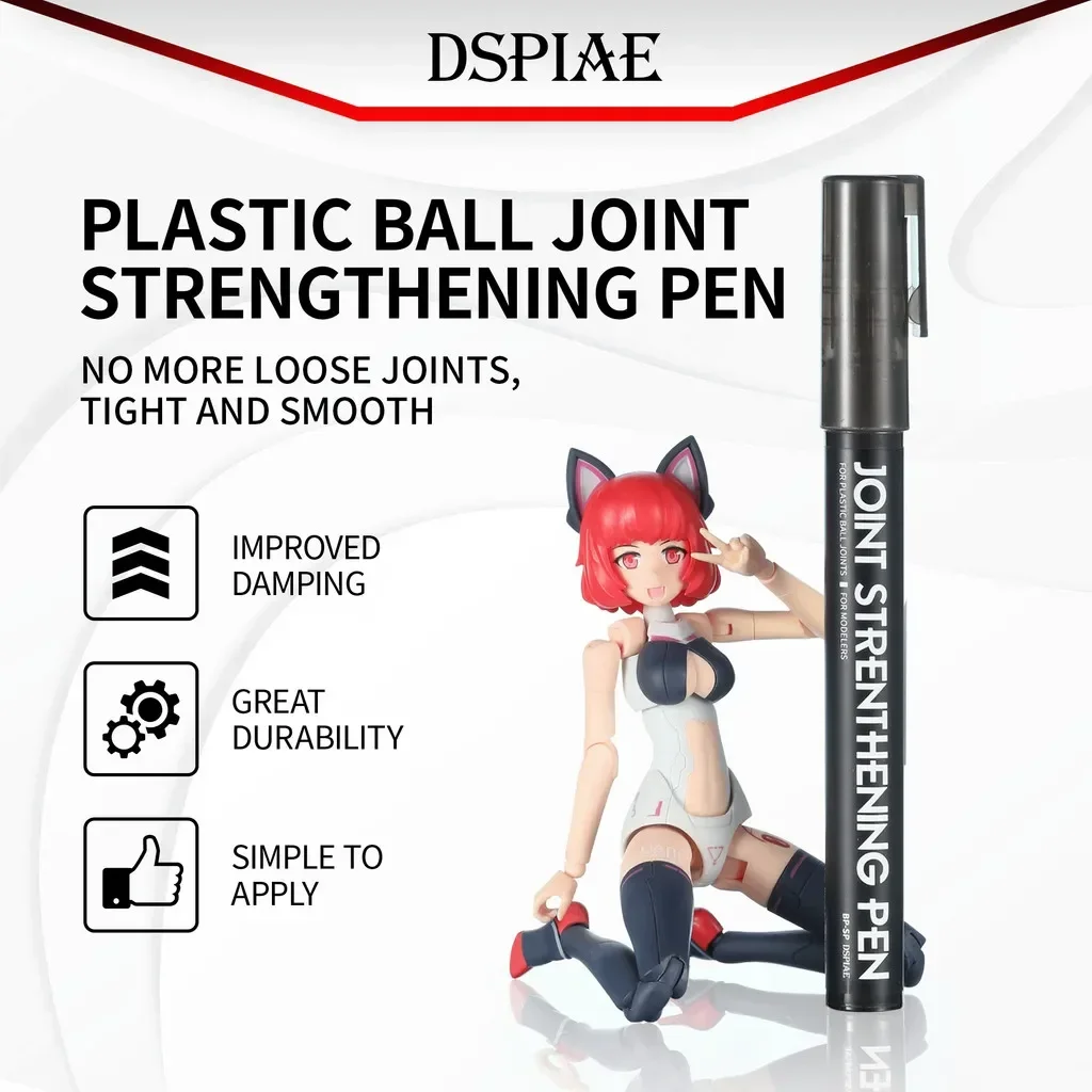 DSPIAE BP-SP Joint Strenthening Pen for Gundam Model Assembly Mecha Joint Glue Pen Loosening Reinforcement for Gunpla DIY Tool
