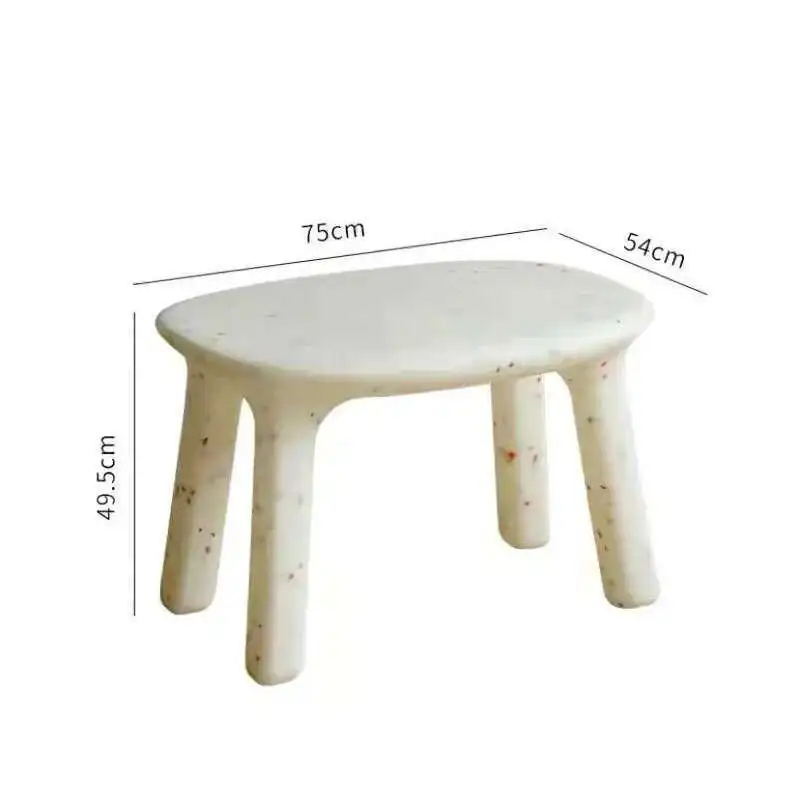 Juego de mesa y sillas de estudio de plástico para niños, mesa, silla, taburete, mesas resistentes y duraderas de plástico para guardería