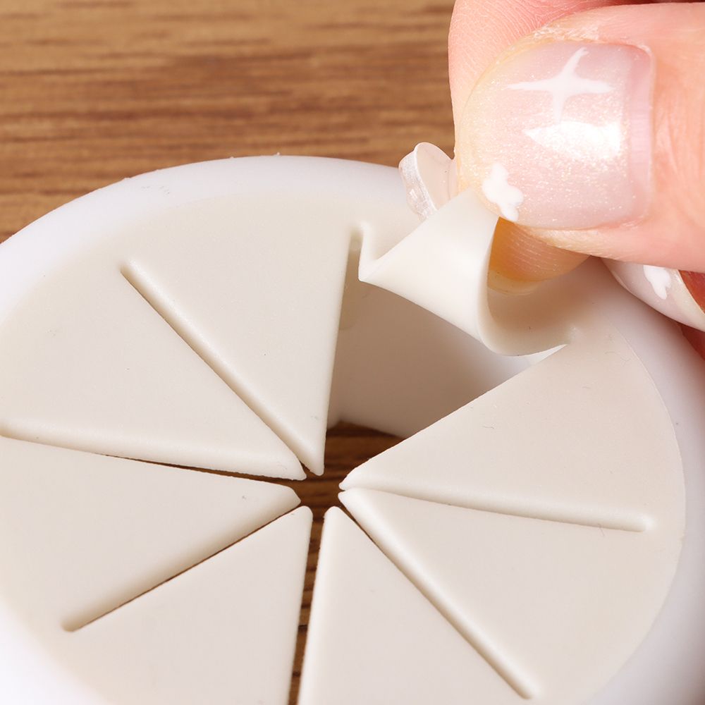 Kabellochabdeckung, Kabeldüllen, Schreibtisch-Draht-Organizer für Büromöbel, Kabel vorbei, acht Blütenblätter, Einfädelbox-Abdeckung