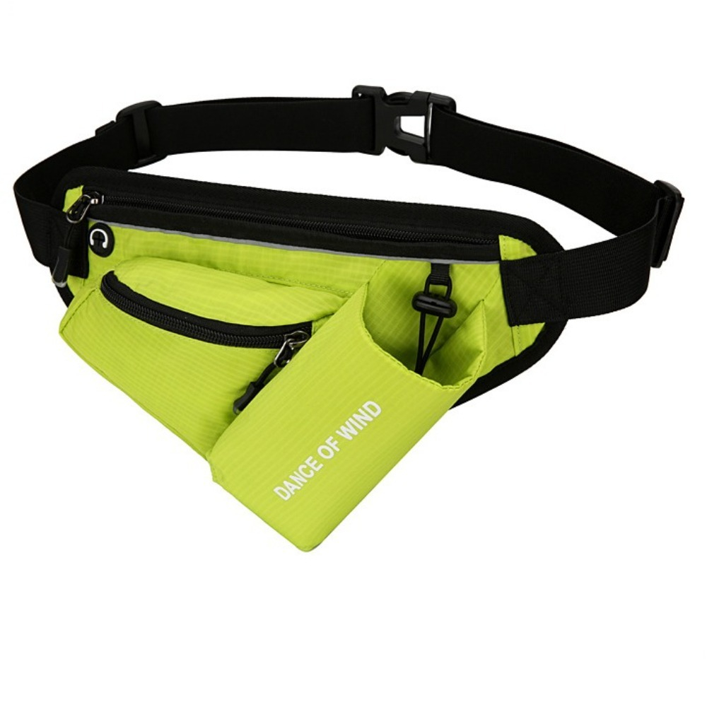 Unisex Kettle Fanny Pack Breathable Multifunction Running Belt Waist Bags Large Capacity with Water Bottle Holder