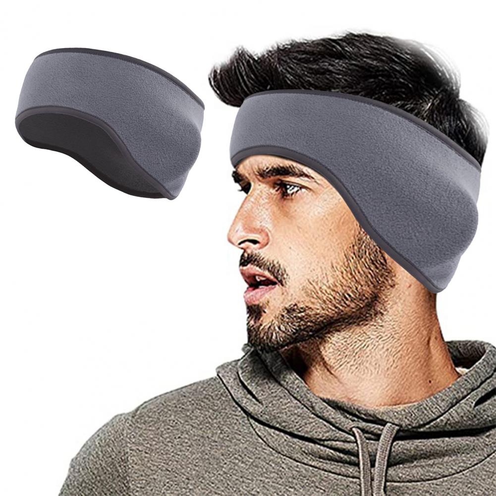 Diadema calentador de orejas suave absorción de sudor orejeras ciclismo Camping invierno correr cubierta de oreja diadema de invierno orejeras cubierta de oreja
