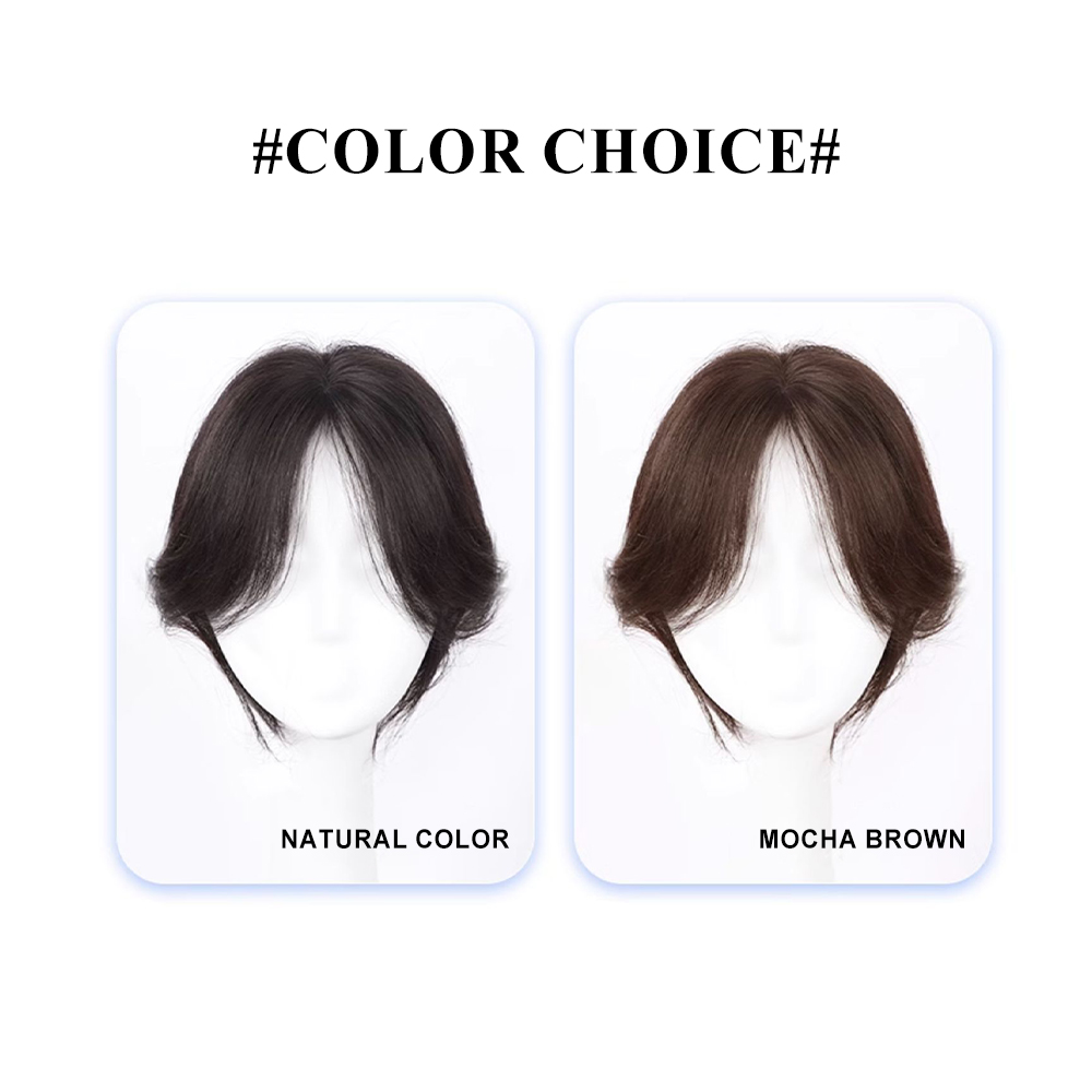 女性のための自然な人間の髪の毛のフリンジ,3Dカーテンの形,クリップ付き,目に見えないヘアピース,サイドフリンジ,日常着