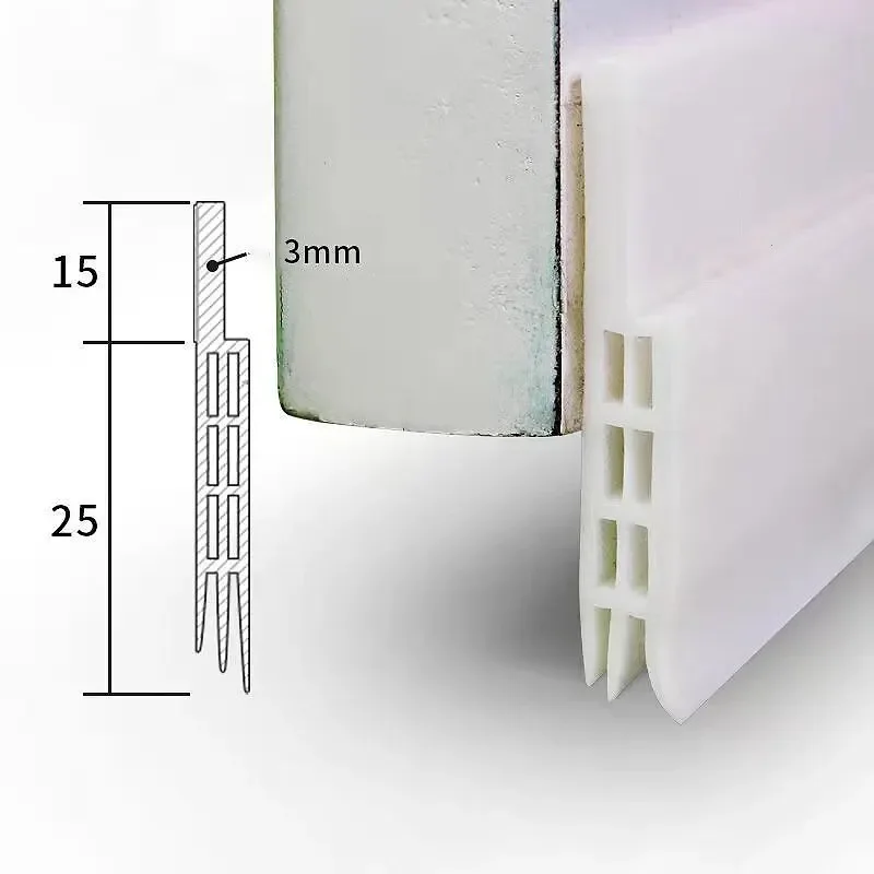 1 เมตรด้านล่างแถบปิดผนึกSelf-Adhesive AoorsและWindowsฉนวนกันเสียงWindproofมีรูพรุนซีลStrip