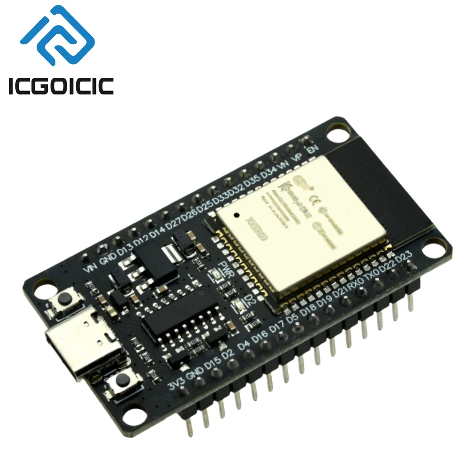 1-10 pces esp32 placa de desenvolvimento TYPE-C usb ch340c wifi + bluetooth ultra-baixo consumo de energia duplo núcleo ESP32-DevKitC32 ESP-WROOM