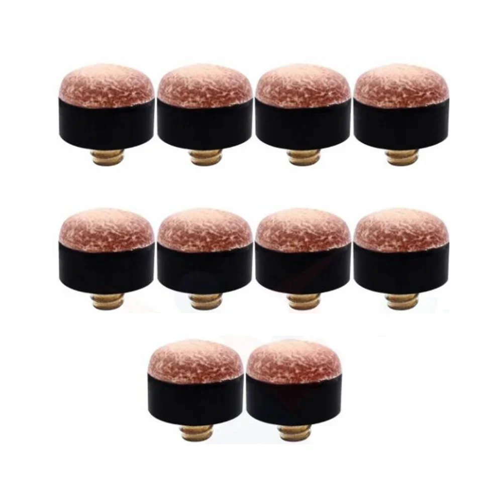 5/10Pcs Schraube In Queue Tipps Snooker Pool Billards Spitze Kopf Ersatzteile Wirtschaftliche Pool Tisch Club Snooker Queue zubehör