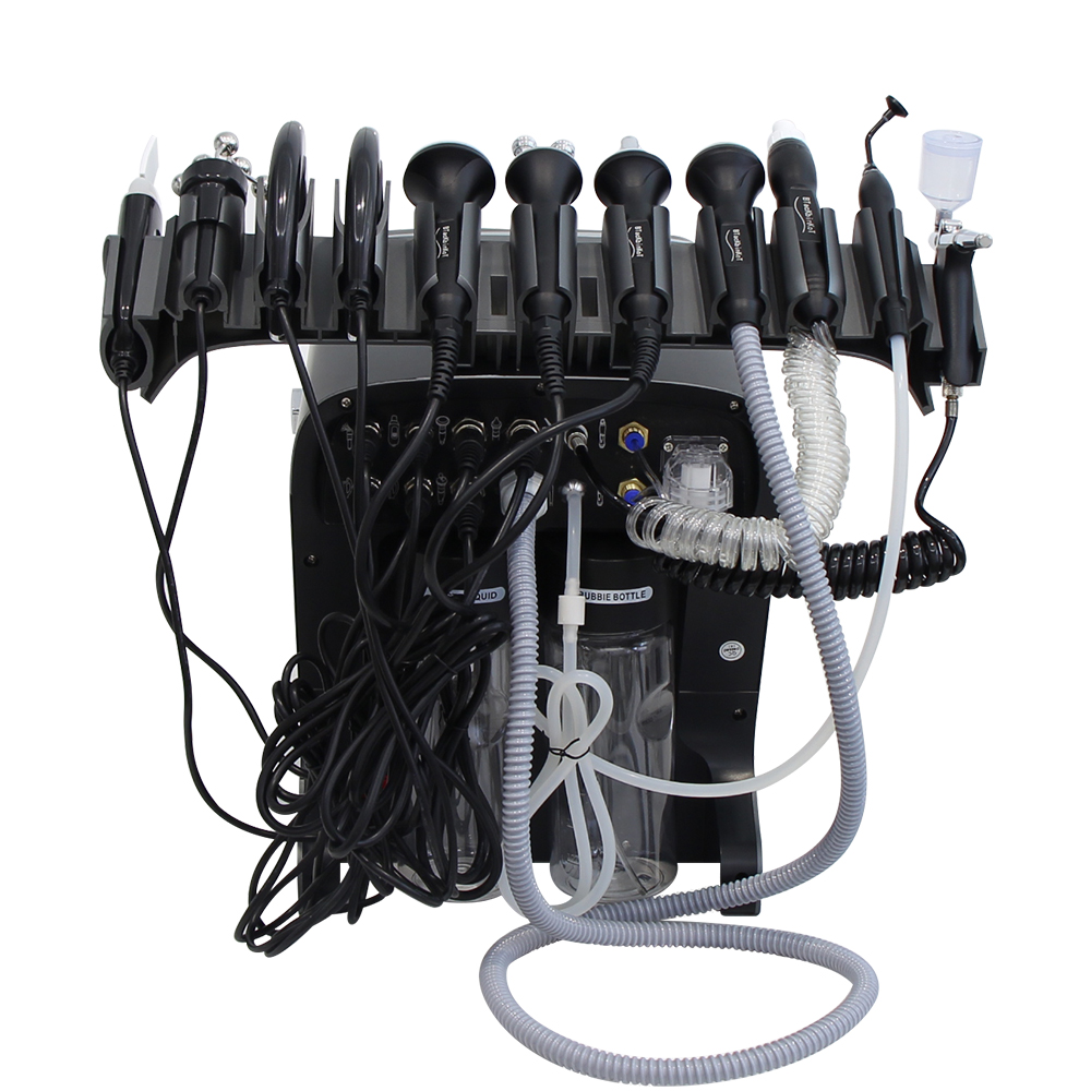 10 w 1 Hydrogen Oxygen Small Bubble Machine Facial Deep Cleansing Acne Pore Blackhead Removal Skin Tighten Hydro Dermabrasion