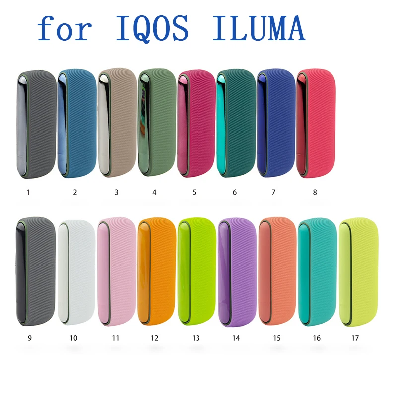 JINXINGCHENG Funda lateral para soporte IQOS ILUMA carcasa completa para accesorios de protección IQOS ILLUMA con 16 colores