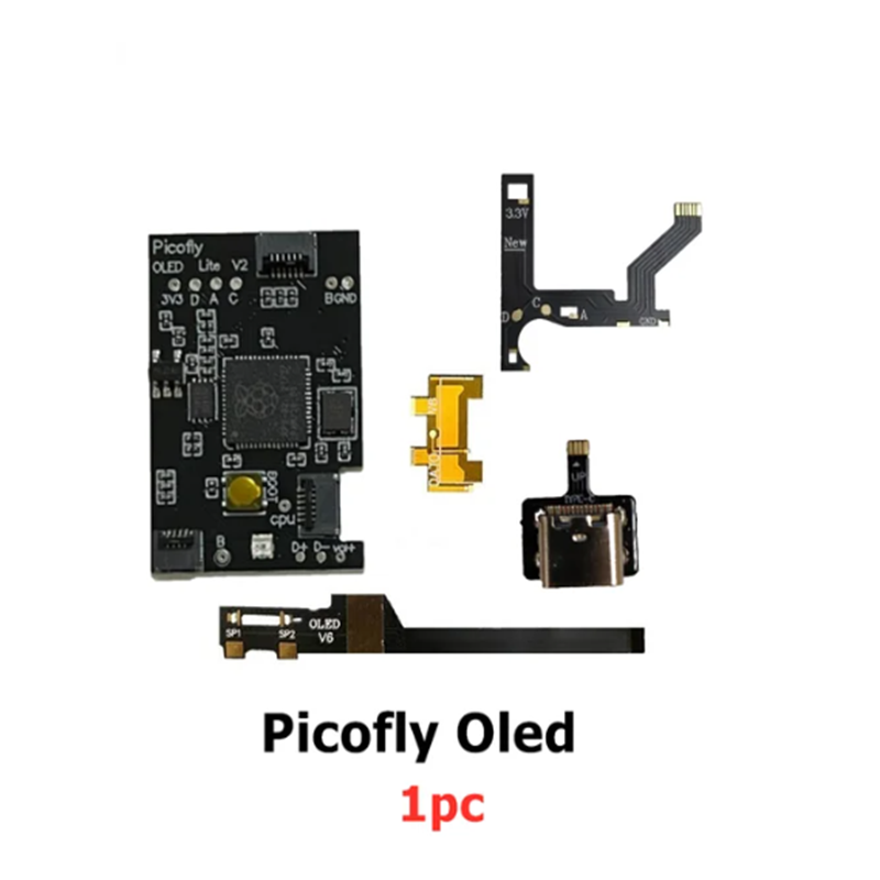 Чип Hwfly Picofly RP2040 Raspberry pi pico pic Поддержка переключателя Oled Console