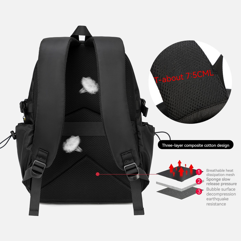 Mochila ortopédica con estampado de astronauta para ordenador portátil para hombre, mochila escolar para adolescentes, mochilas impermeables de nailon, mochilas escolares para niños 2024
