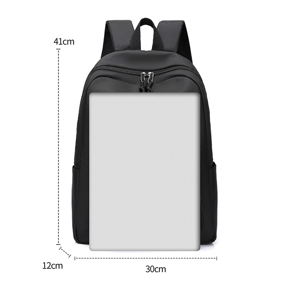 A stylish travel backpack with ample capacity, lightweight nylon fabric and versatile multiple pockets for school and commuting.