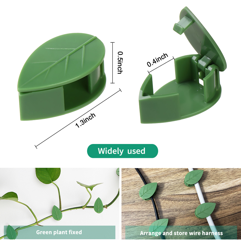 Invisible Plant Climbing Wall Fixture Rattan Vine Bracket Fixed Buckle Leaf Clips Traction Holder Garden опора для растений