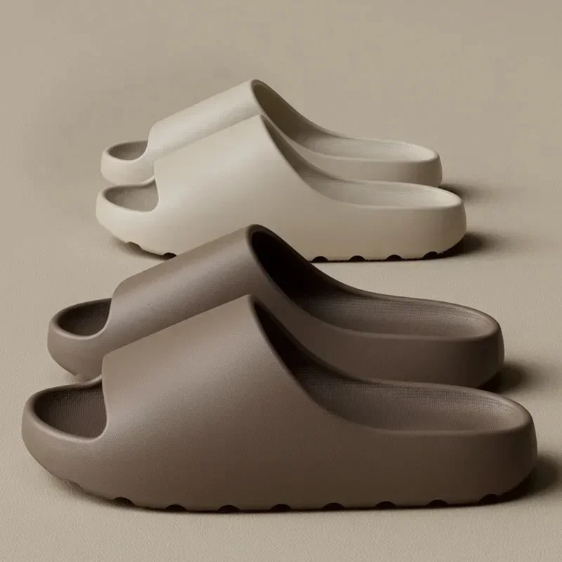 Pantofole in cocco Nuvola Sandali con suola spessa Moda estiva Pantofole da spiaggia con fondo morbido Sandali da donna Scivoli in EVA