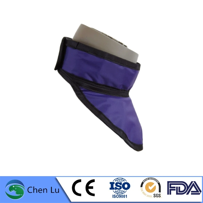 Người Lớn Sử Dụng X Quang Bảo Vệ Tuyến Giáp Cổ Tia X Máy Phóng Xạ Hạt Nhân Bảo Vệ 0.35Mmpb Dẫn Cao Su Cổ Áo