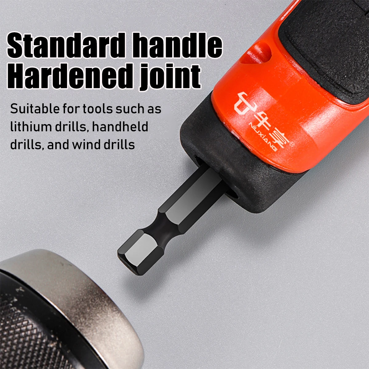 New 1PC Multifunctional Electric Corner Screwdriver,High Torque 90 ° Right Angle Screwdriver,Manual Tool,Blue and Orange