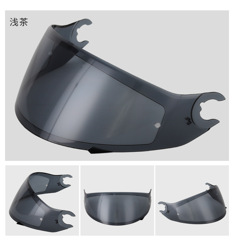 Motorcycle Helmet Visor for Shark Skwal D-Skwal 2 Spartan Carbon