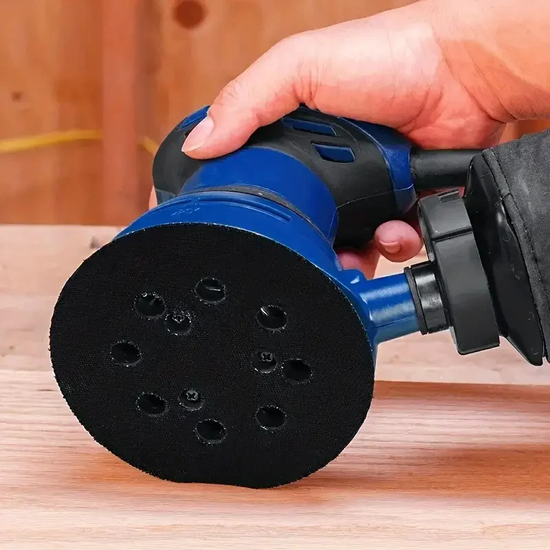 125mm 5 Inch Sander Pad 8-Holes Backing Sanding Disc Pad Hook Loop Sanding Pads for Electric Orbital Sander Polishing