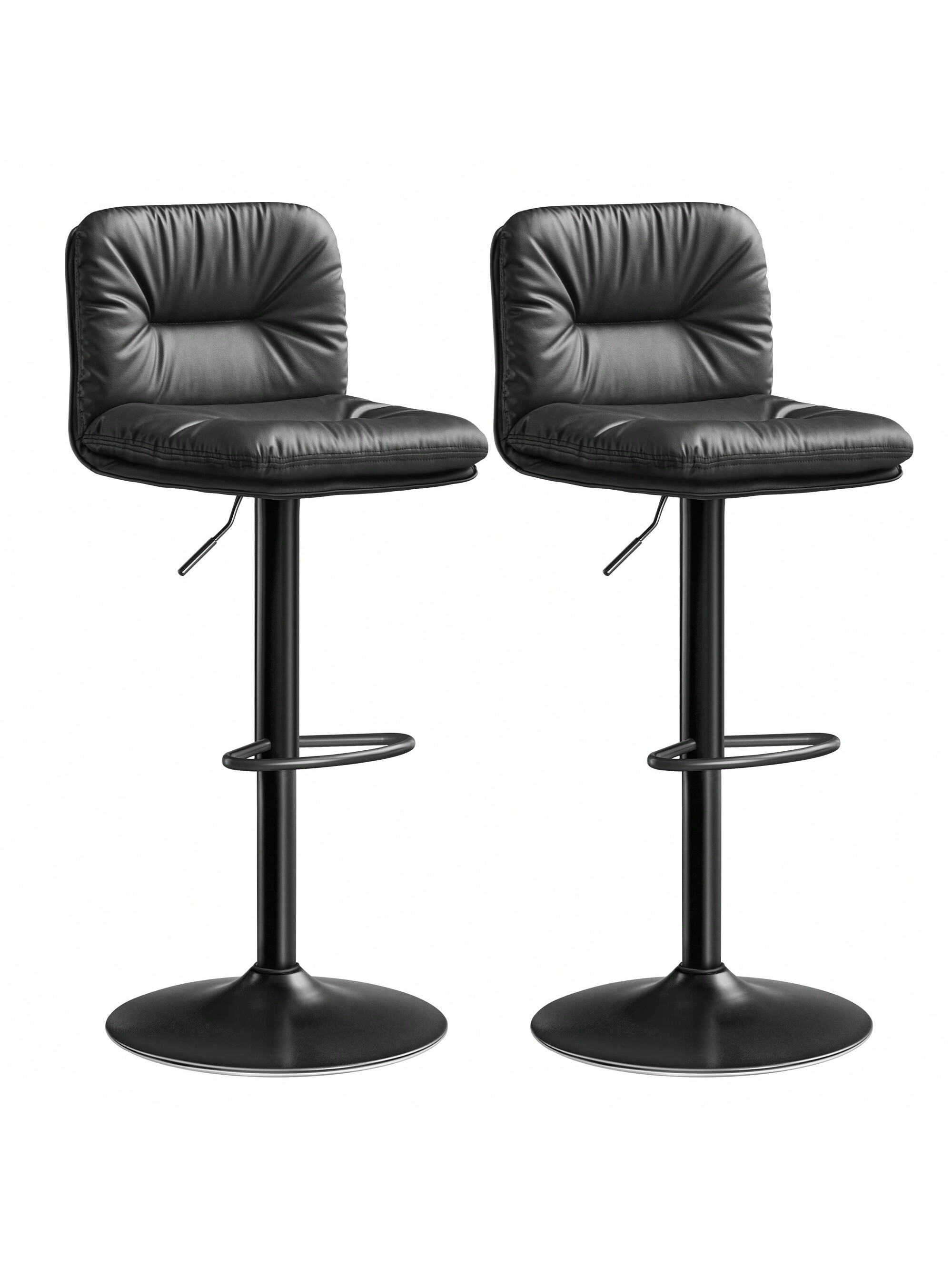 VASAGLE Barhocker Barstühle (2 St., 2er), bis 120 kg belastbar