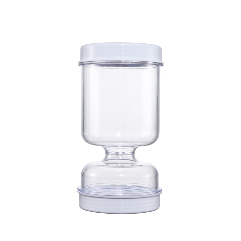 BABQ Pickle Container Jar Easy Kimchi Wet Dry Separation Leak-Proof Lid Canned Pears Olive Pineapple Pickled Cucumber