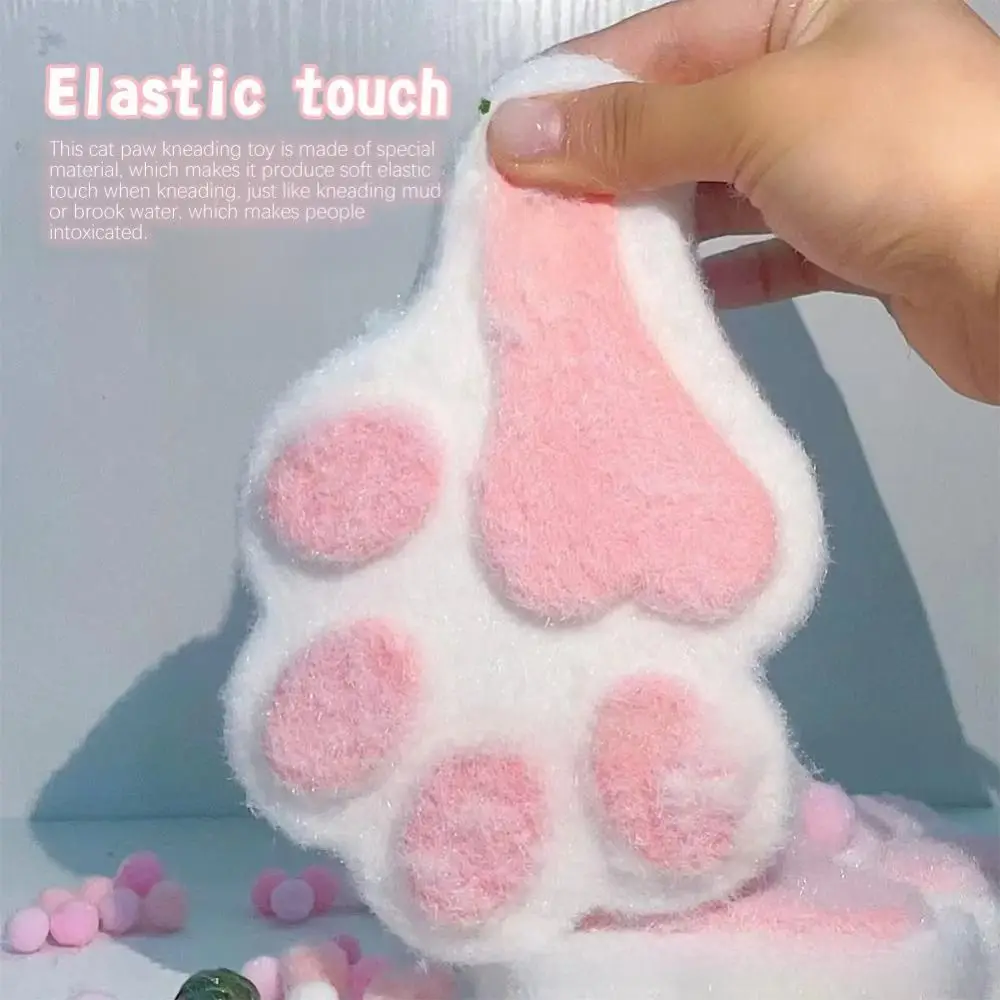 Sticky Cat PAW Squishy ของเล่นความเครียดบีบ Fidget ของเล่น Cat Claw บีบของเล่น PARTY Favors ของขวัญ
