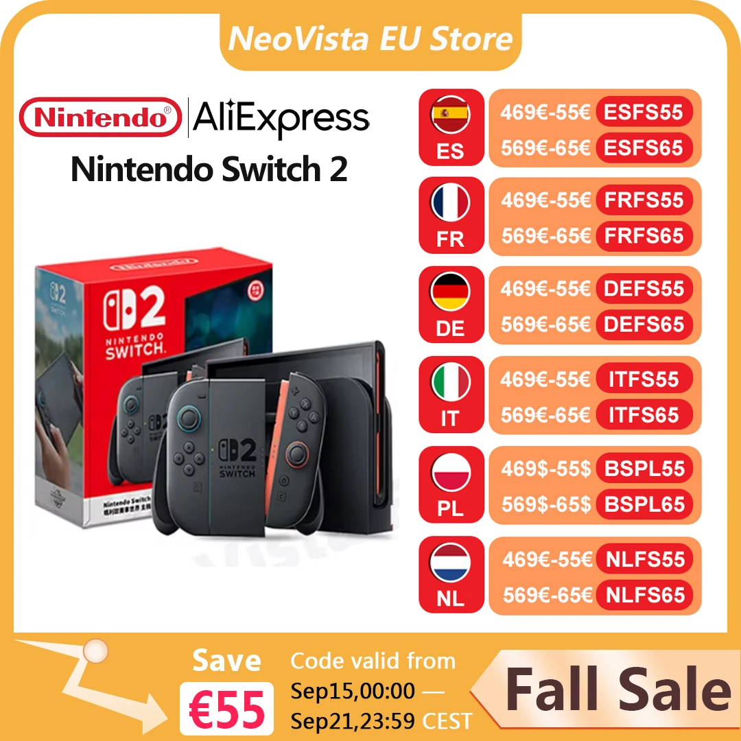 Nintendo Switch 2 7,9-calowy wyświetlacz LCD Joy-Con2 Konsola z uchwytami Stabilny tryb TV Konsola do gier wideo N2