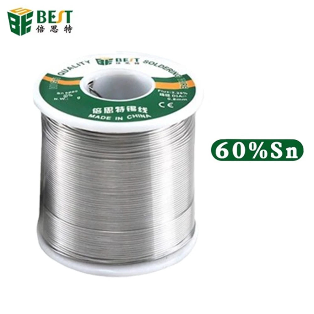 500g Solder Tin Wire Sn60/Pb40 Rosin Core Welding Soldering Wire Reel No-clean Flux 2.25% 0.3/0.4/0.5/0.6/0.8/1.0mm