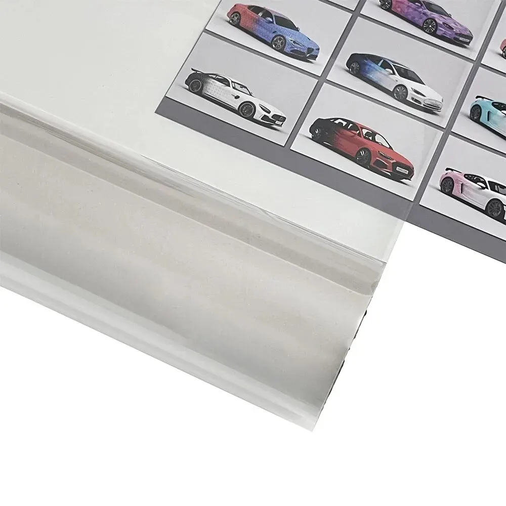 30*120 ซม.Clear Light ครอบคลุมฟิล์ม Car Clear Tint ไฟหน้าไฟท้ายไวนิลฟิล์มหมอกด้านหลังโคมไฟฟิล์มสติกเกอร์รูปลอก
