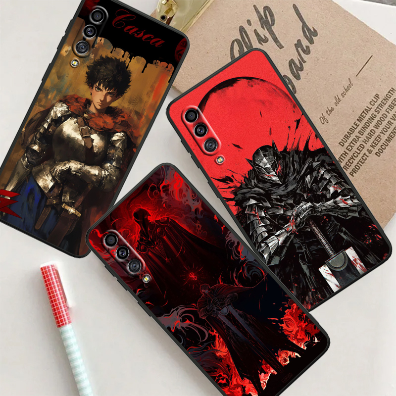 Casing HP legenda angin, pelindung ponsel belakang hitam untuk Samsung A53 A52 A33 A32 A51 A71 A21S A13 A73 A50 A22 A23 A03 A72 A54 A12 5G