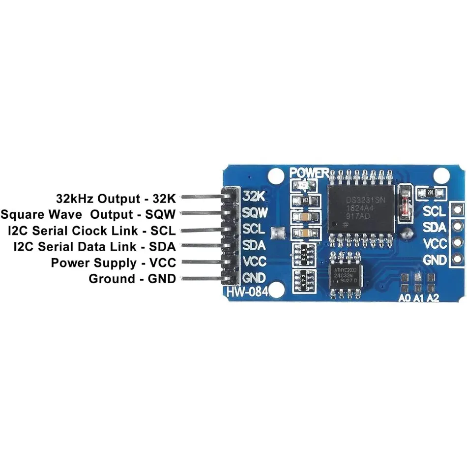 3PCS DS3231 AT24C32 IIC RTC Modul Uhr Timer Speicher Modul Beats Ersetzen DS1307 I2C RTC Bord für Arduino Raspberry Pi