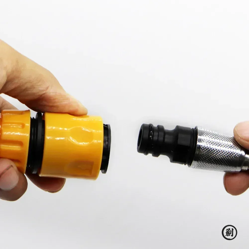 2 Stück 2-Gewinde-Wasserhahn-Adapter, Schnellverbinder für Gartenschläuche, Bewässerungsrohrverschraubungen für die Gartenarbeit
