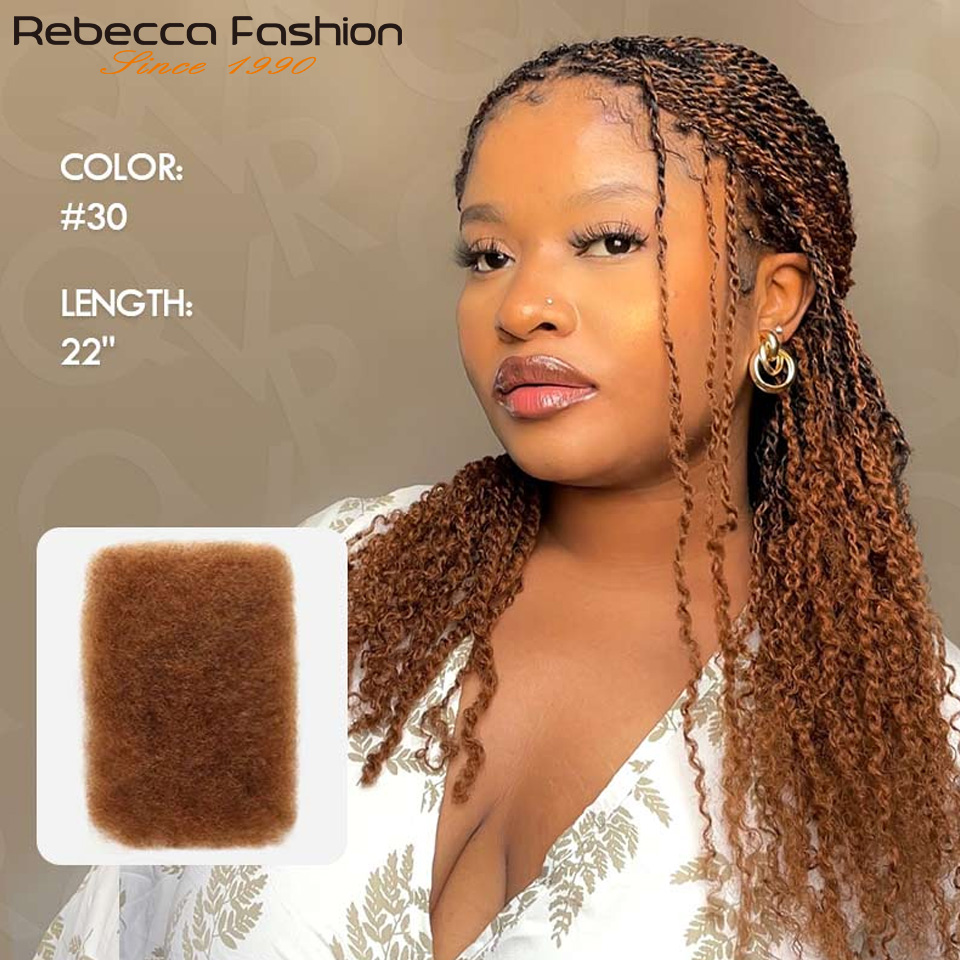 Brésilien Afro crépus en vrac cheveux humains pour tressage Remy cheveux Bundle QVR Remy cheveux en vrac sans attachement péruvien Afro crépus en vrac