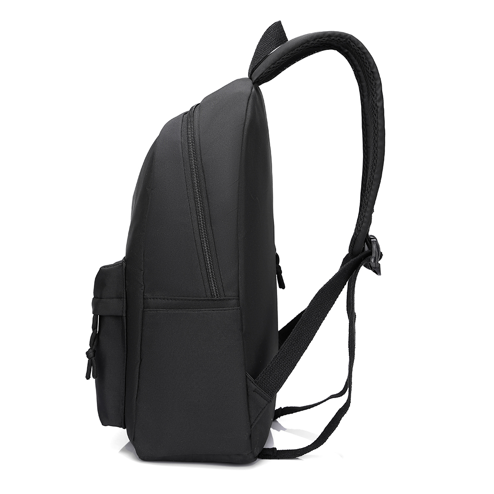 A stylish travel backpack with ample capacity, lightweight nylon fabric and versatile multiple pockets for school and commuting.