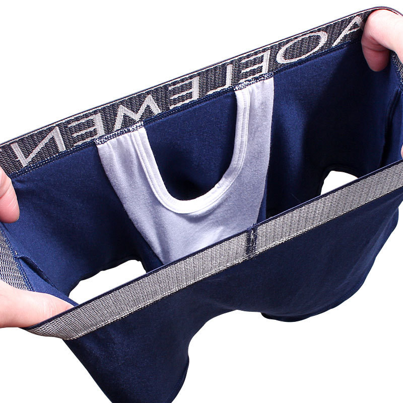 Herren Unterwäsche Modal Push Up Boxer Shorts Homme Atmungsaktive Kugel Trennung Beutel Höschen Männliche Unterhose Cueca Calzoncillo