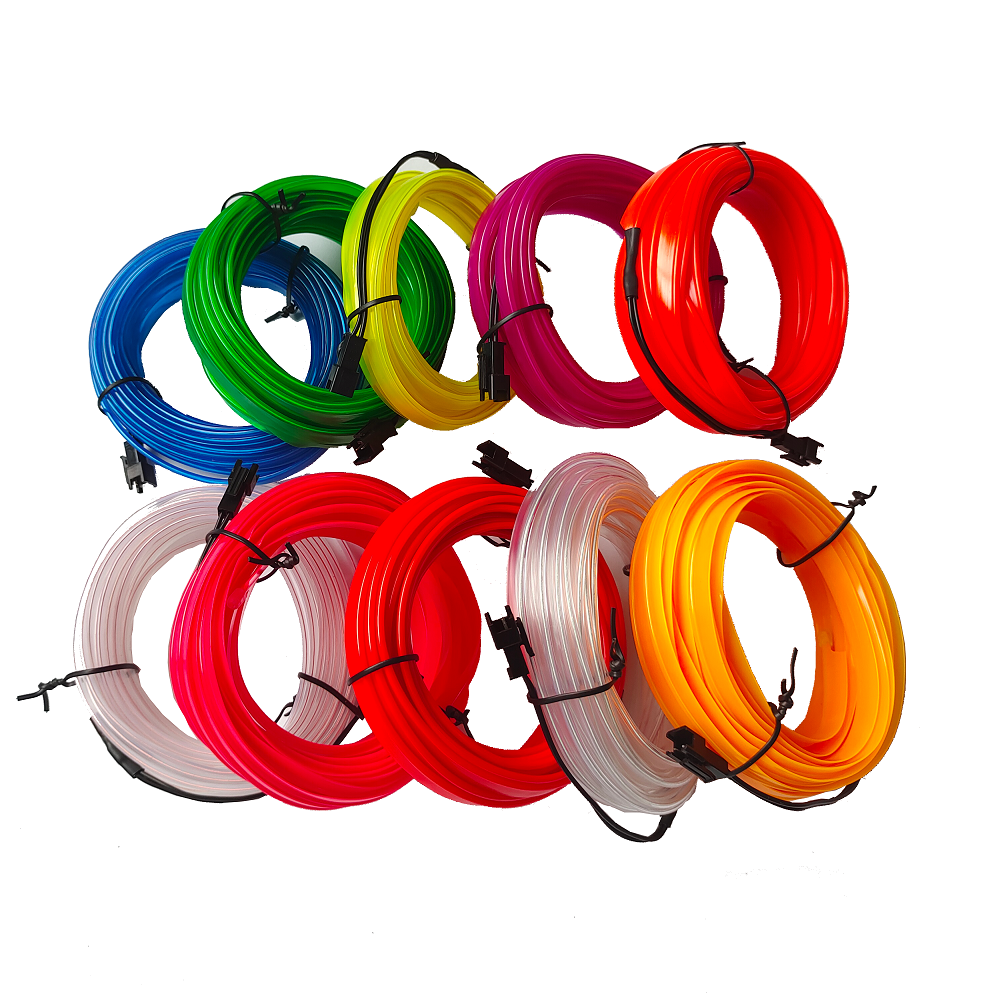 Luces LED interiores para coche, 1/2/3/4/5M, con luces de neón flexibles con unidad USB, estilo novedoso, luces LED ambientales, estilo de coche, 12V