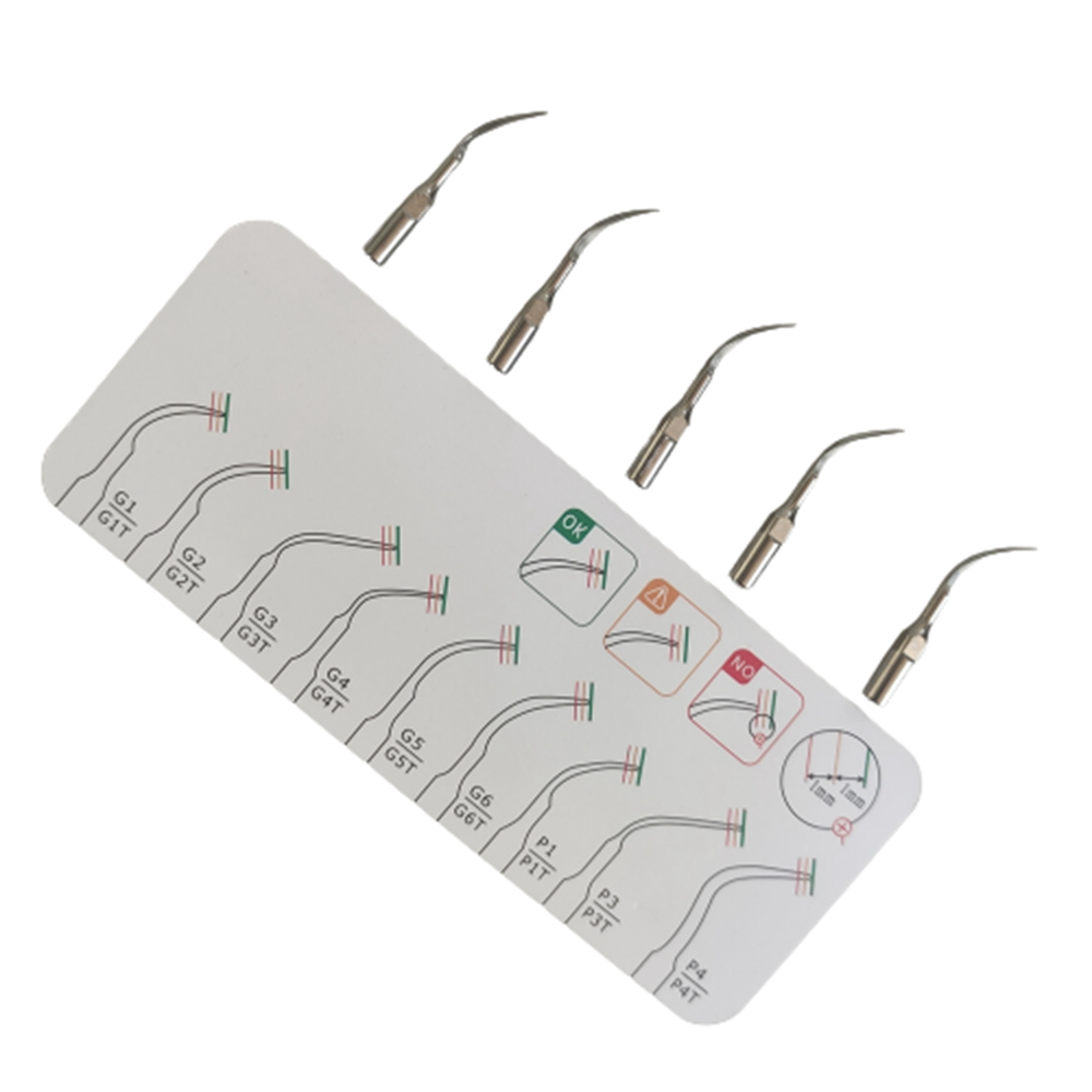 5PCS ทันตกรรม Scaler เคล็ดลับ Fit EMS นกหัวขวาน Ultrasonic Scaler Handpiece ทันตกรรม Ultrasonic Scaler Scaling Tip