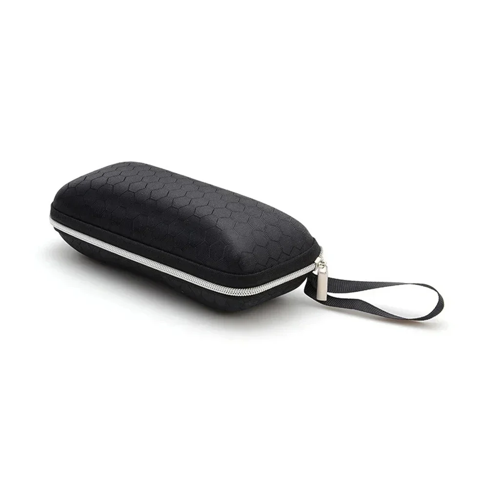 Custodie per occhiali Custodia per occhiali da sole per donna Scatola per occhiali con cordino Custodie per occhiali con cerniera per uomo Scatola di immagazzinaggio portatile