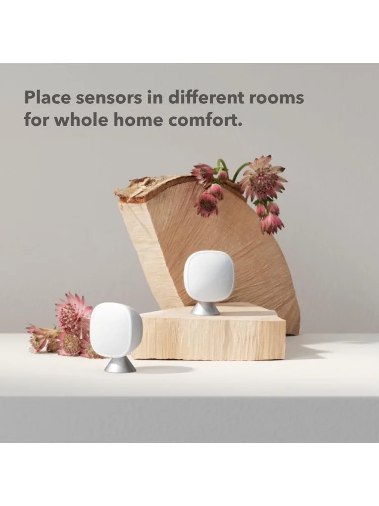 Smart Sensor 2 Pack - Comfort, Security, Energy Savings - Smart Home - Compatible with ecobee Smart Thermostats for Home-Furnitu