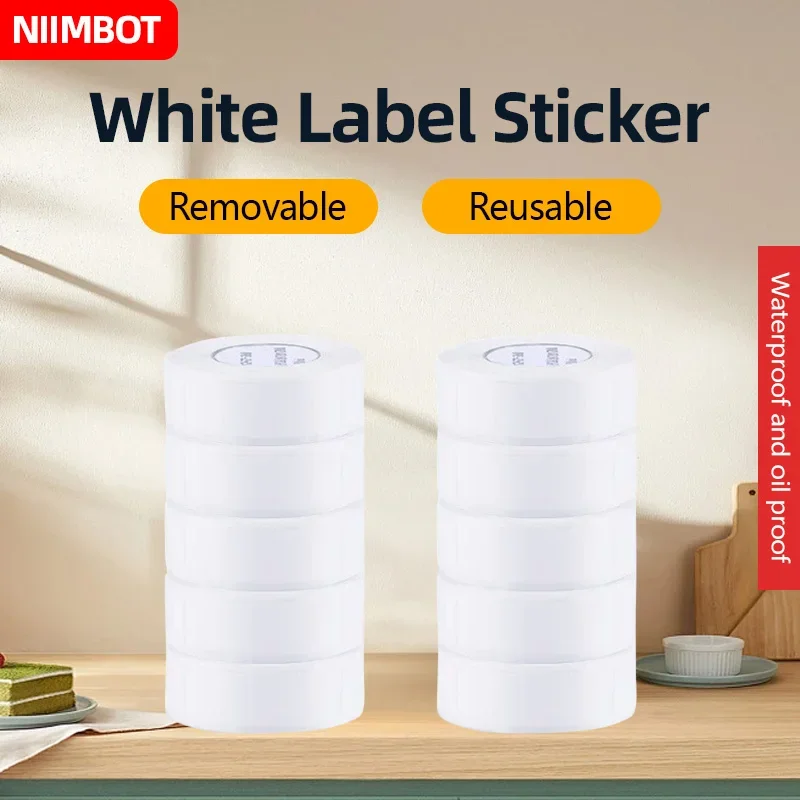 NIIMBOT D11/D110/D101/H1 미니 접착식 열전사 라벨 용지, 가격표, 스티커, 품목 cla 라벨 스티커