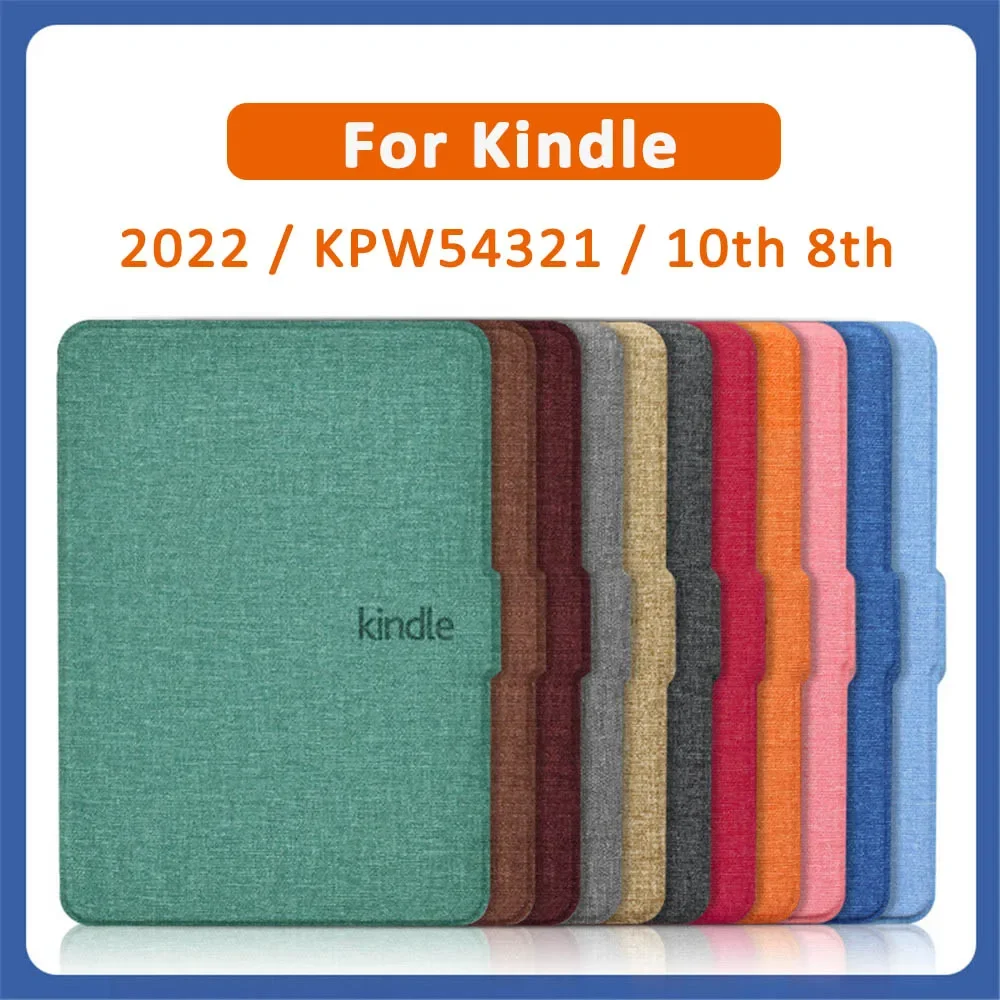 Чехол для Kindle 2022 Paperwhite 5 4 3 2 1 2021 8-го 10-го 11-го поколения 6,8-дюймовый магнитный чехол с автоматическим режимом сна/пробуждения