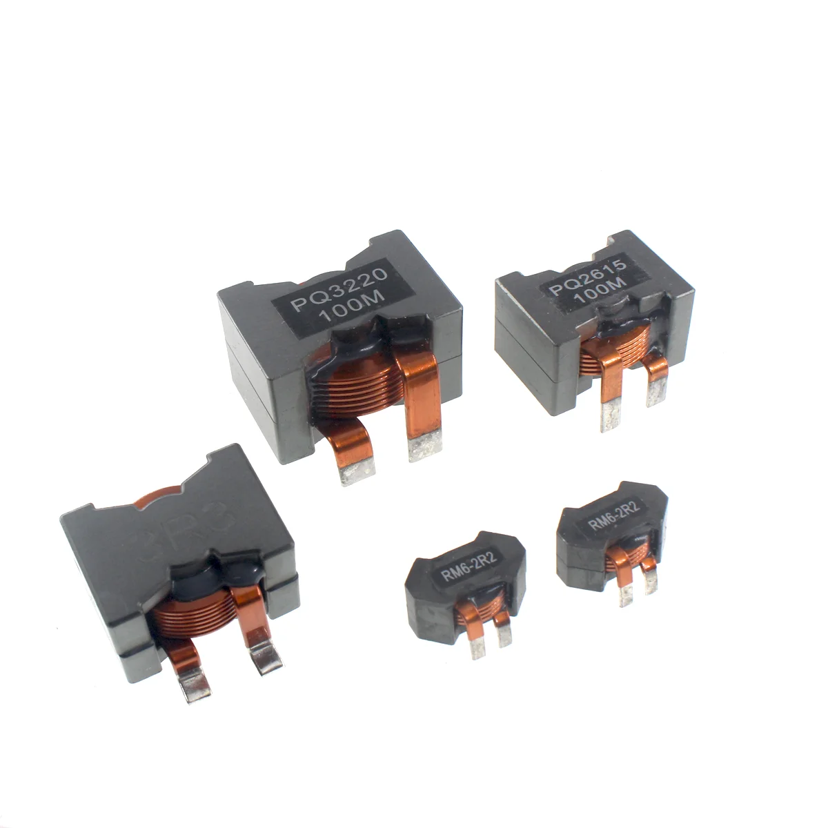 5/2pcs inductor inductance RM6 PQ3220 PQ2918-4.7uH 10uH 4.7uh 2.2uh 3.3uh 22uh 50A100A new energy flat line filter inductor