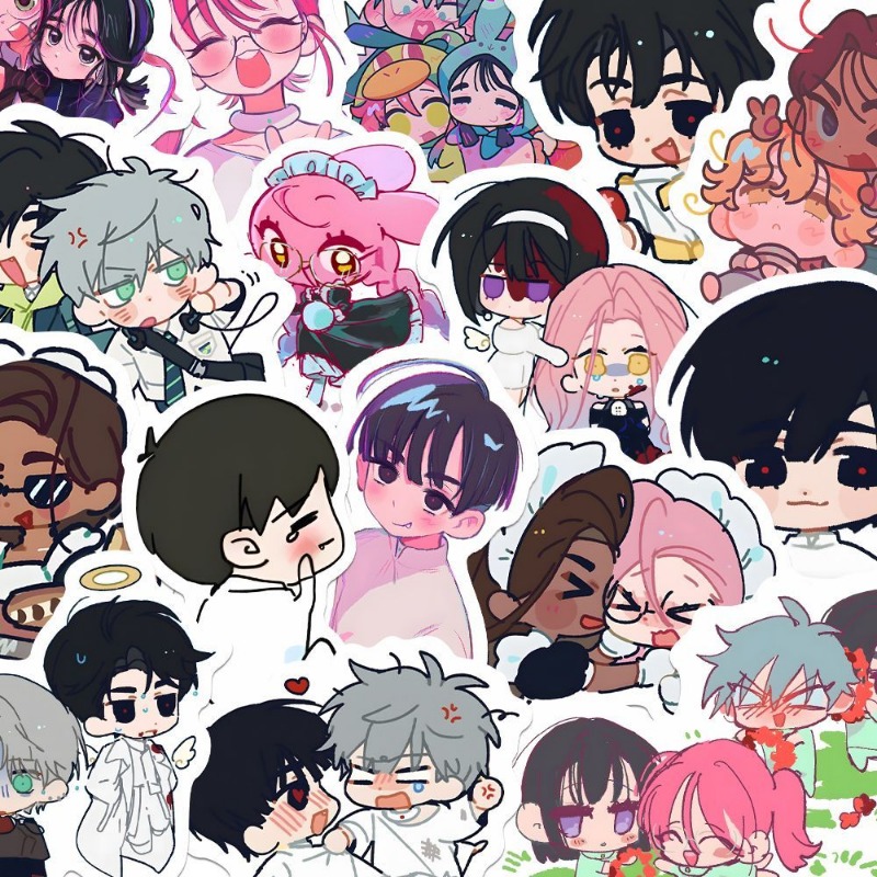 エイリアンステージアニメステッカー Mizi まで子供文具学生メッセージコレクション友人かわいいギフト防水 Diy 電話ケース