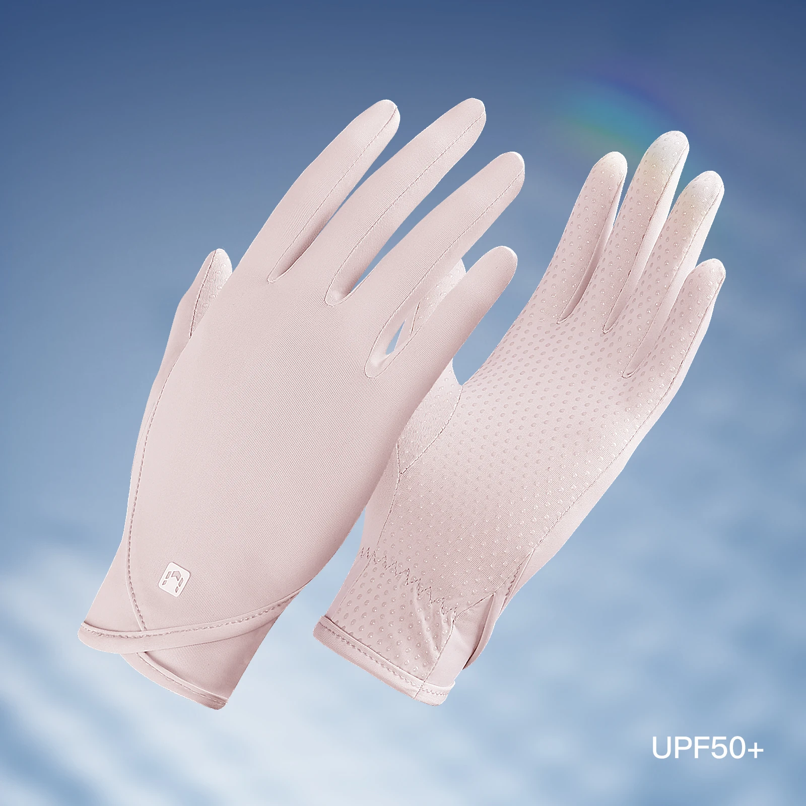 Guantes de protección solar finos de seda de hielo para mujeres y hombres que conducen motocicletas eléctricas pesca protección UV, antideslizantes, ventilados